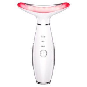 3-in-1 Beauty Massager for Face and Neck, Based on Triple Ac…