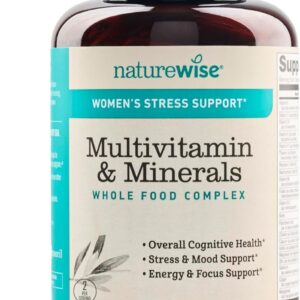 NatureWise Multivitamin for Women + Stress Support with Orga…