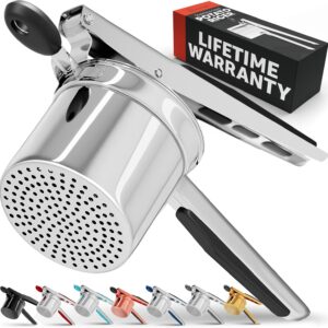 PriorityChef Large 15oz Potato Ricer, Heavy Duty Stainless S...