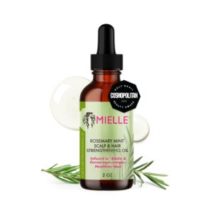 Mielle Organics Rosemary & Mint Hair Oil, Split Ends & Dry S...