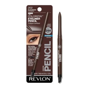 Revlon ColorStay Pencil Waterproof Eyeliner, Smudge-Proof, E...