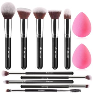 BEAKEY Makeup Brushes Set, Professional Foundation Eyeshadow...
