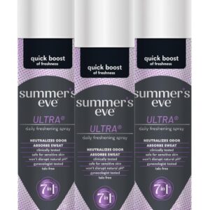Summer's Eve Ultra Daily Active Feminine Spray, 2 oz, 3 Pack