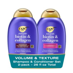 OGX Thick & Full + Biotin and Collagen for Hair Volume & Bod...