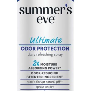 Summer's Eve Ultimate Odor Control Daily Feminine Spray with...