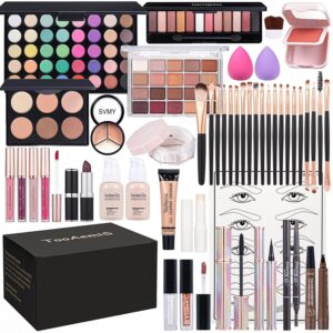 Makeup Set for Women Full Kit Includes, eyeshadow、 liquidfou...