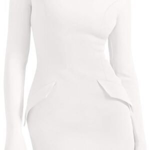 PRETTYGARDEN Womens Short Formal Dresses Fall Long Sleeve Mo…