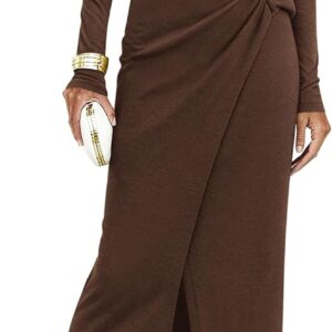 KIRUNDO Women’s Cocktail Wedding Guest Maxi Dress Lightweigh…