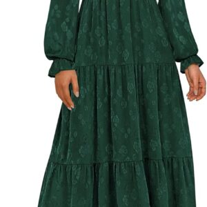 PRETTYGARDEN Wedding Guest Dresses for Women Floral Long Sle…