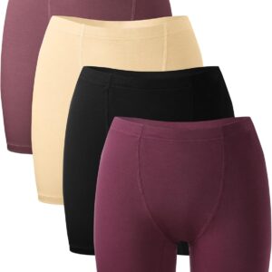 BAMBOO COOL Womens Boxer Briefs Underwear Boy Shorts Soft St…