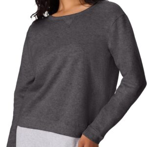 Hanes womens Crewneck Sweatshirt, Ecosmart Fleece Pullover W…